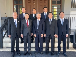 服部知事や福岡県議会議長他
