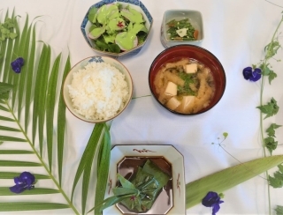 Team1 Simmered swordfish teishoku(set meal)