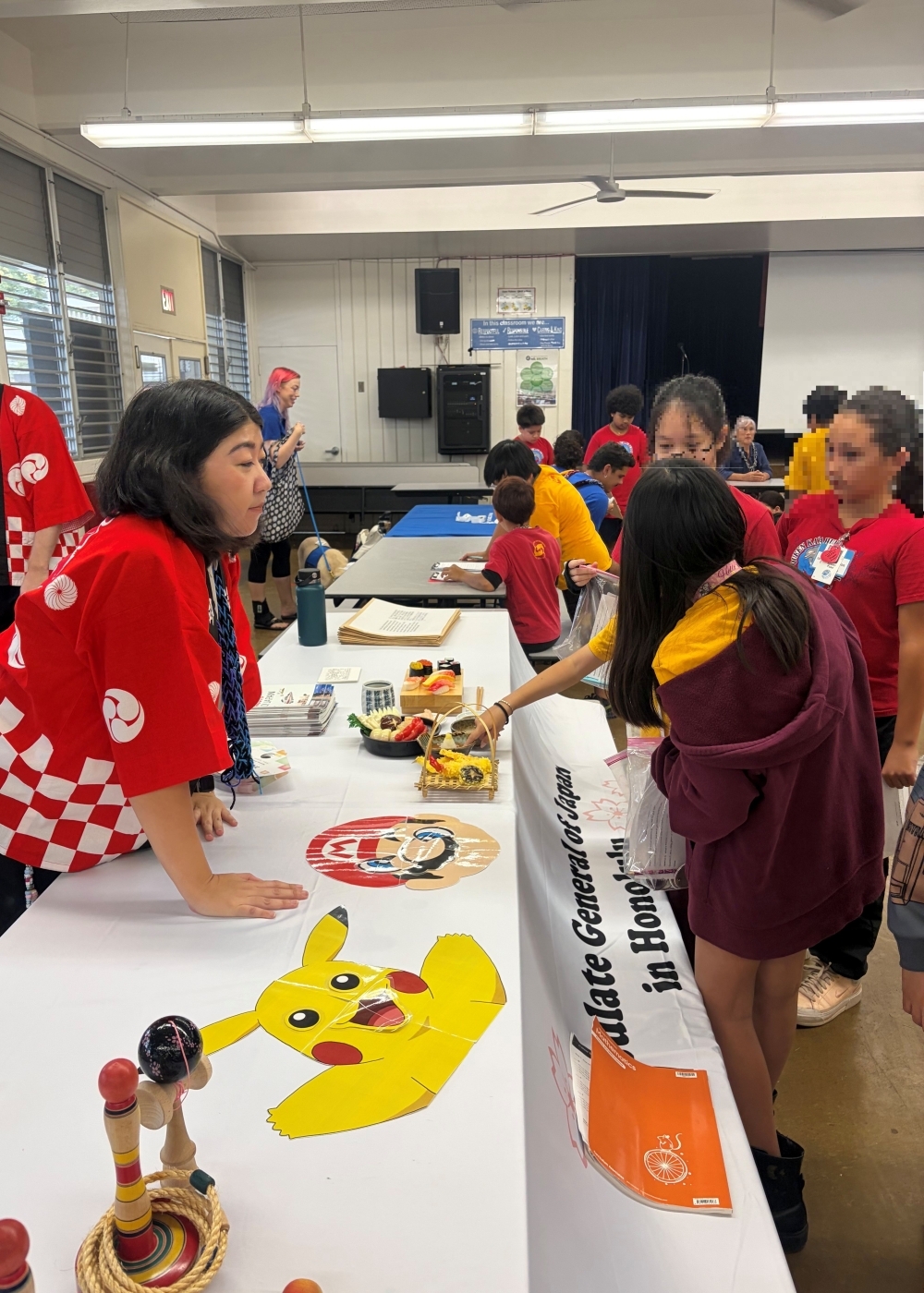 小学生との交流